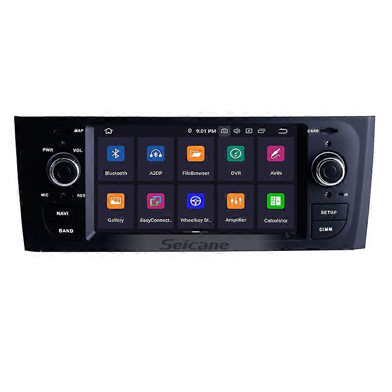 For FIAT OID PUNTO Android 9.0 GPS Navigation System with Radio DVD Player Touchscreen Bluetooth Mirror Link DVR OBD2 DAB+