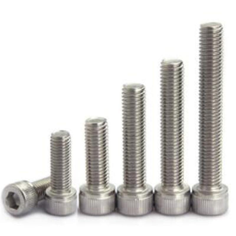 Nuts Bolts 304 Stainless Steel Hexagon Socket Head Cap Screws