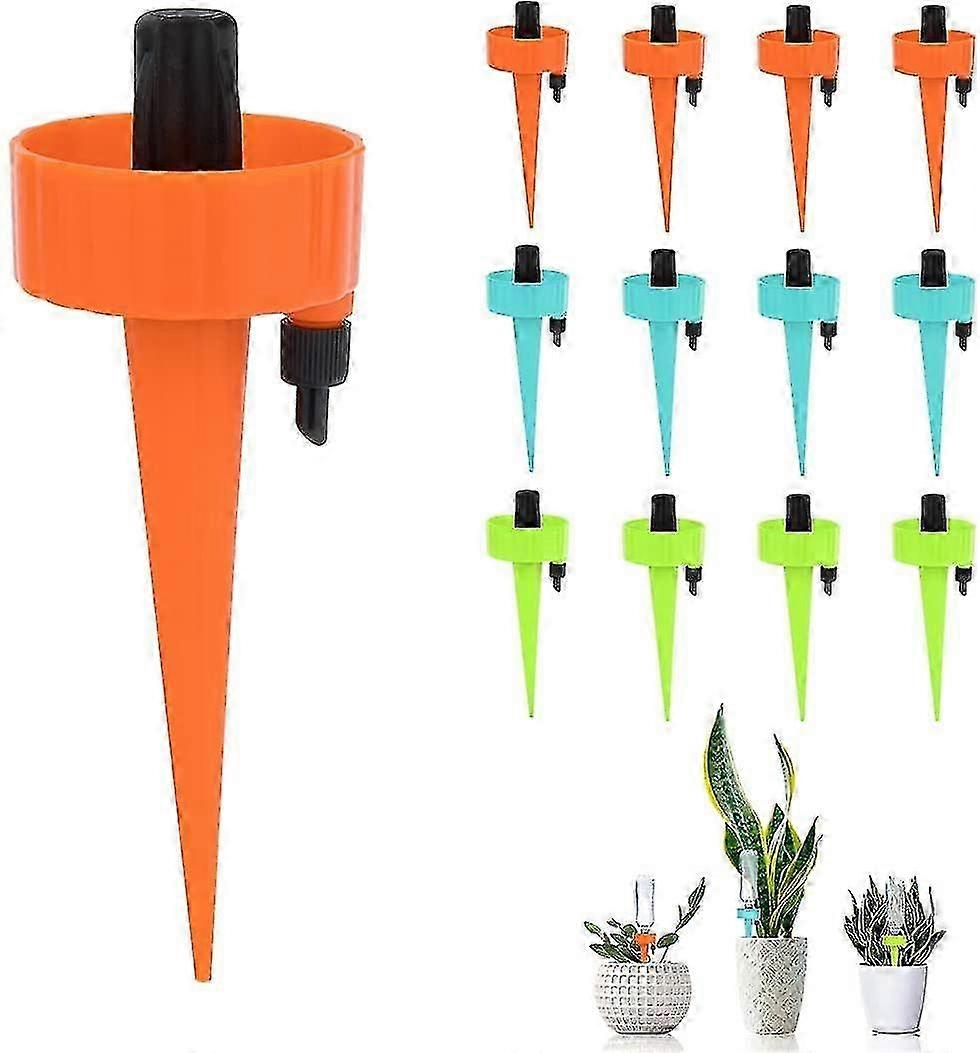 Drip Irrigation Kit, 15pcs Drip Bottle, Automatic Plant Watering With Regulating Valves