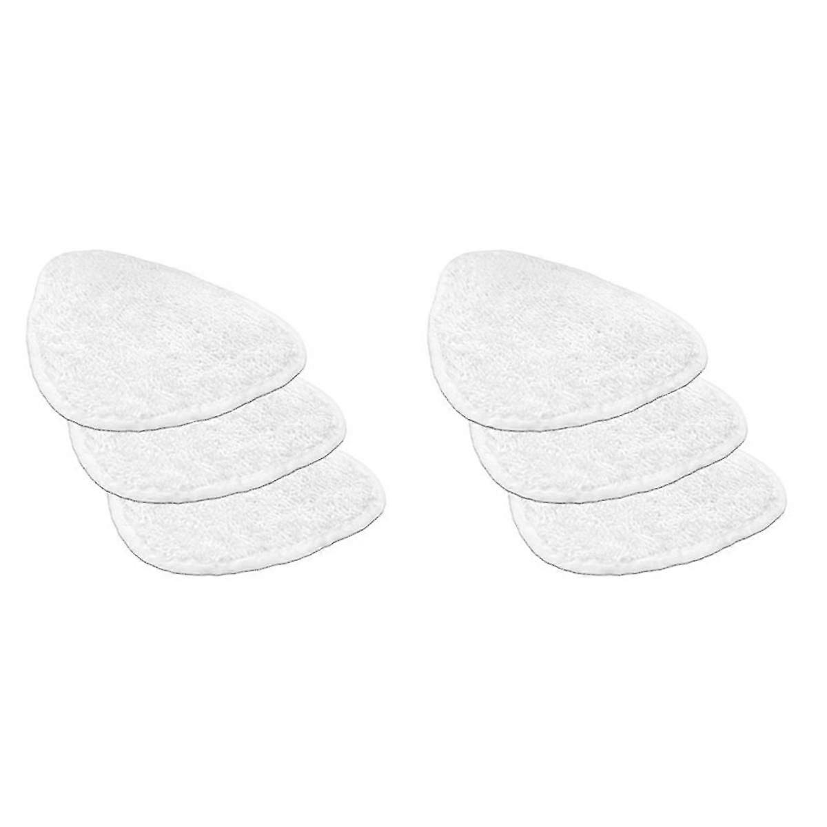 6PCS Microfiber Steam Mop Cloth Refills for Steam Replacement for Spray Mop