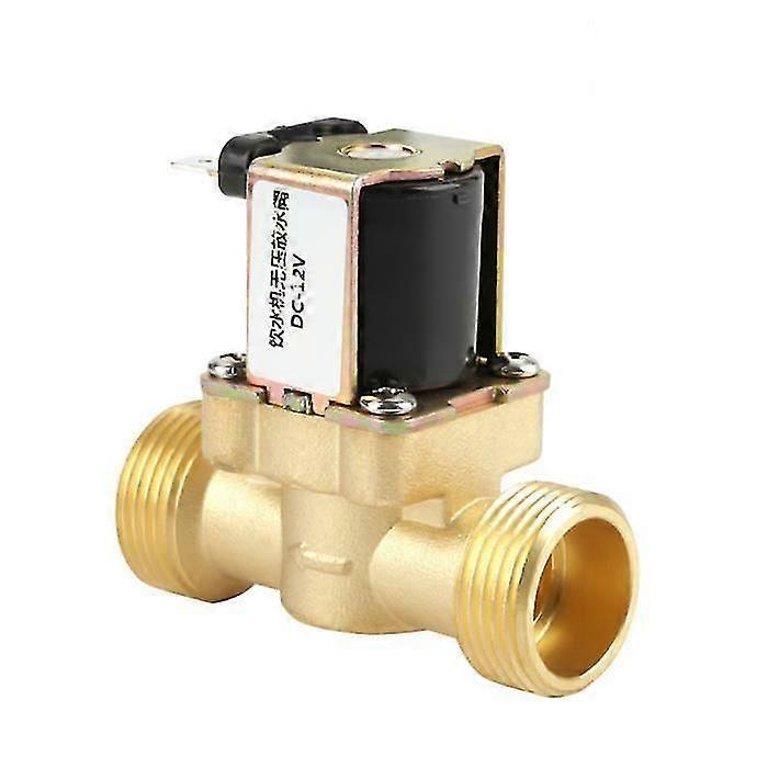 N/c Solenoid Valve 12v G3/4 Brass N/c Normally Closed Electric Solenoid Valve 2 Way Without Regulating Valve
