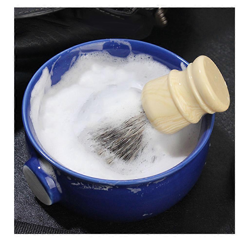 Shaving Soap Bowl High Capacity Ceramic Soap Cup for Men Shaving