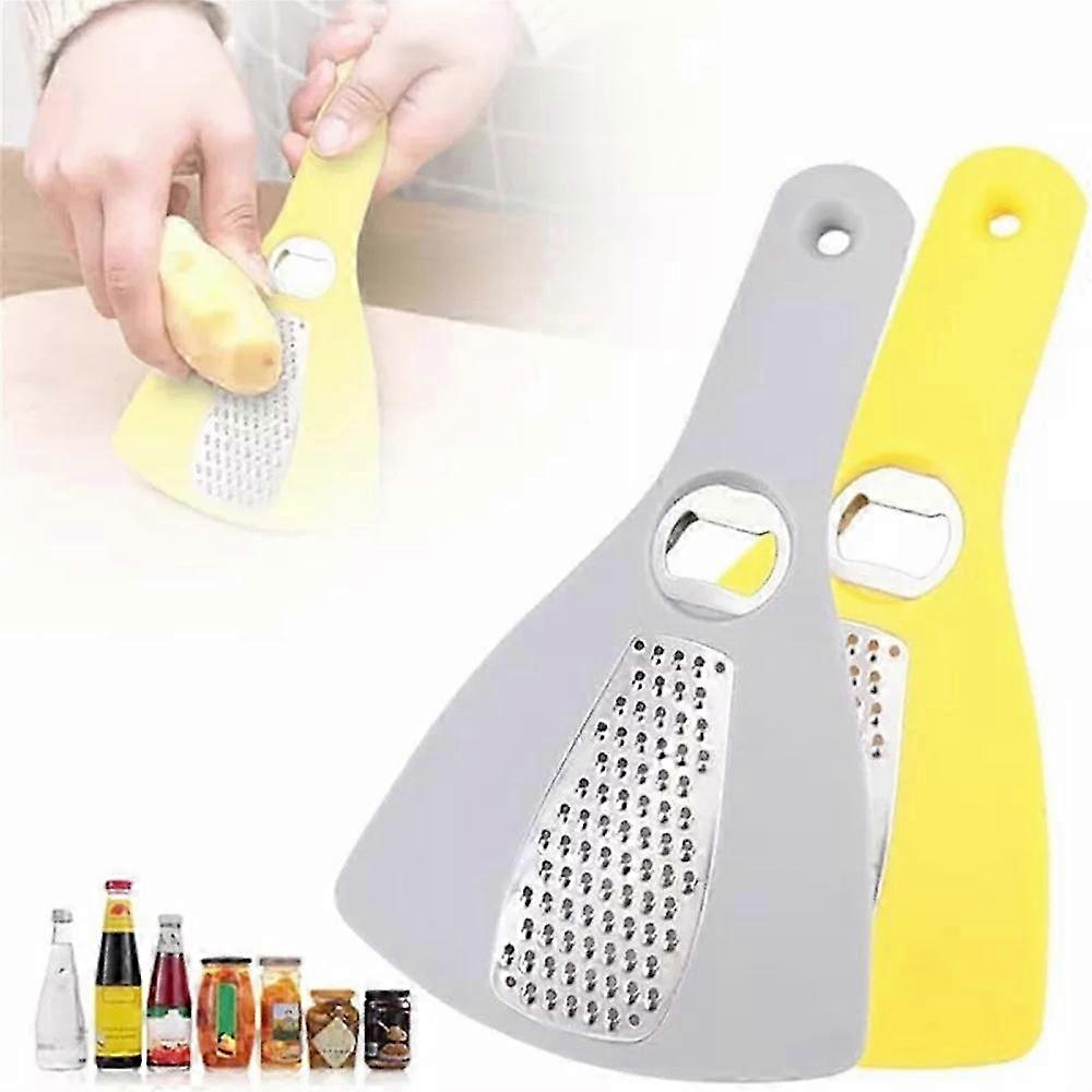 3-in-1 Can Opener,Bottle Opener Vegetable Grater - Multi-Functional Kitchen Tool