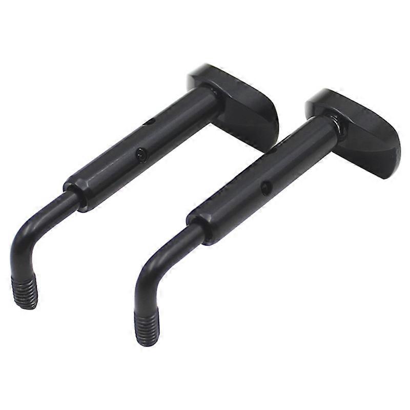 1Pair of 4/4, 3/4 Size Violin Chinrest Chin Rest Clamp Screw Black Color Detachable