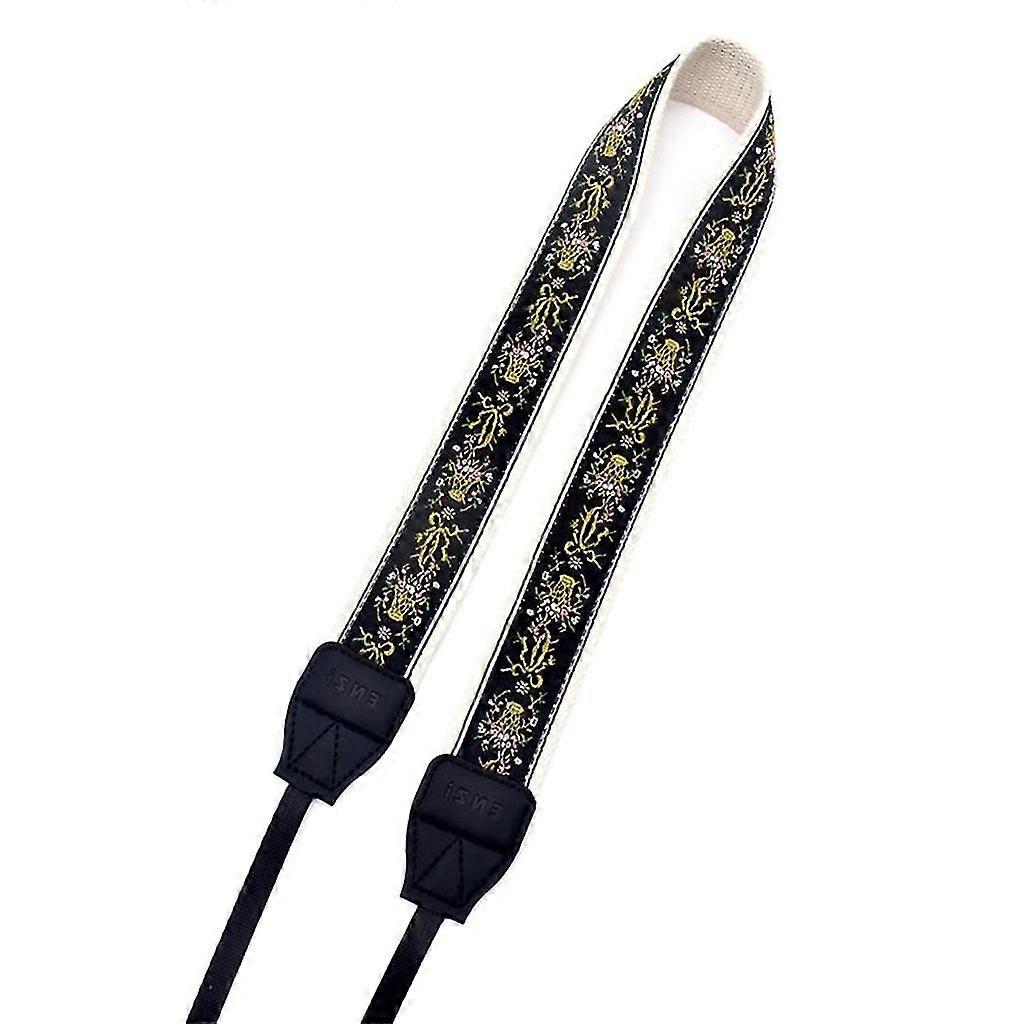 Micro SLR Camera Belt Retro Ethnic Style Shoulder Strap Back Strap Jacquard