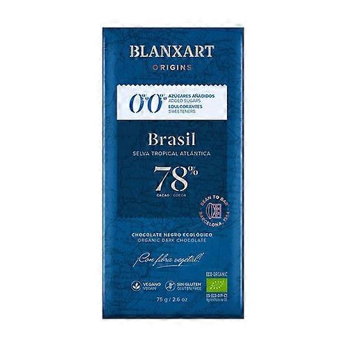 Chocolate Brazil 78% Eco without added sugars and without sweeteners 75 g
