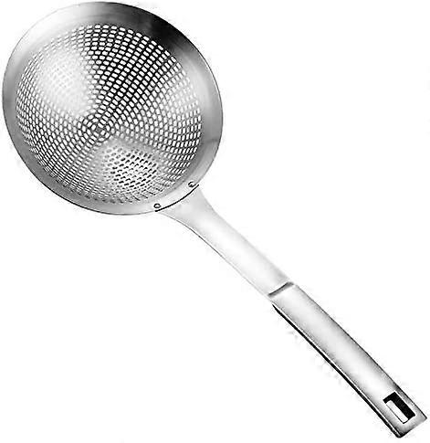 Large Scoop Colander,Skimmer Slotted Spoon,16 Inch