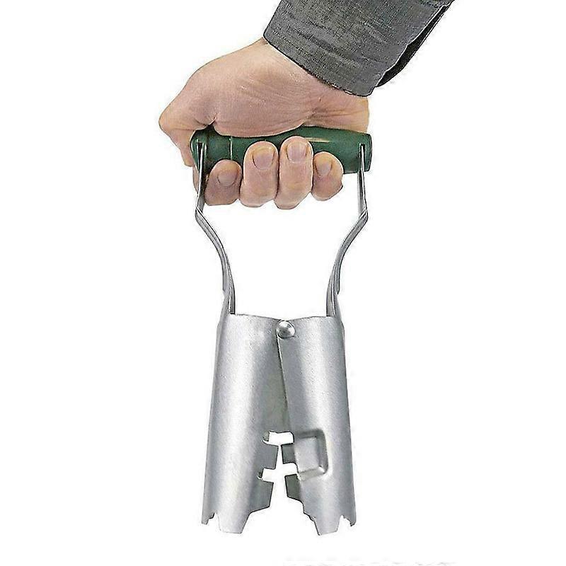 Green Ink Transplanter Bulb Planting Tool Soil Vegetable Dig With Depth Markings
