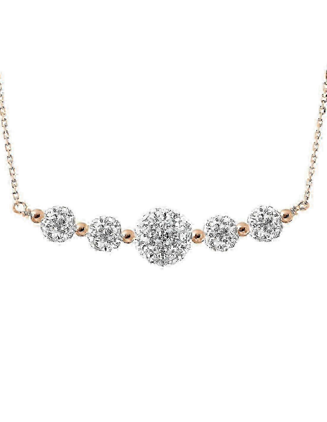 Silverfärgad Krage CARLA