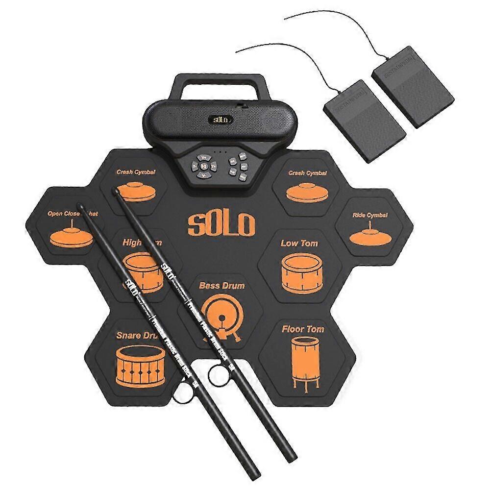 Versatile Drum Pad with Pedal and Accessories Complete Drumming Experience