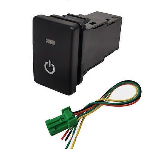 1 Pc Key Switch Car LED Fog Light Trunk Seat Mirror Heating Fan Switch Push Button for Suzuki Jimny 2019 2020 2021