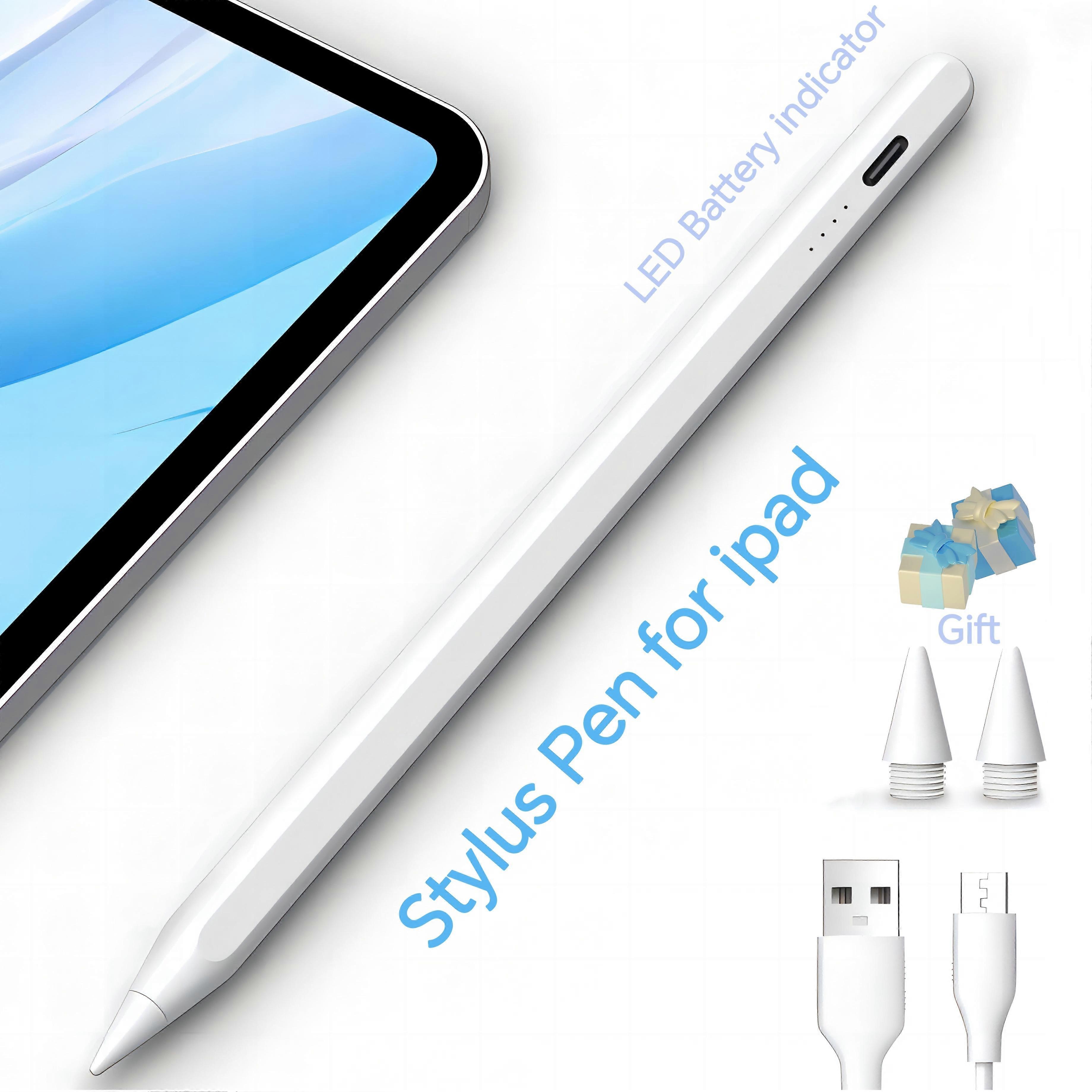 2Nd Generation Apple Pencil Magnetic Wireless Charging - Tilt Sensitive Stylus Pen With Palm Rejection For Ipad Air 3/4/5, For Ipad Mini 5/6, For Ipad