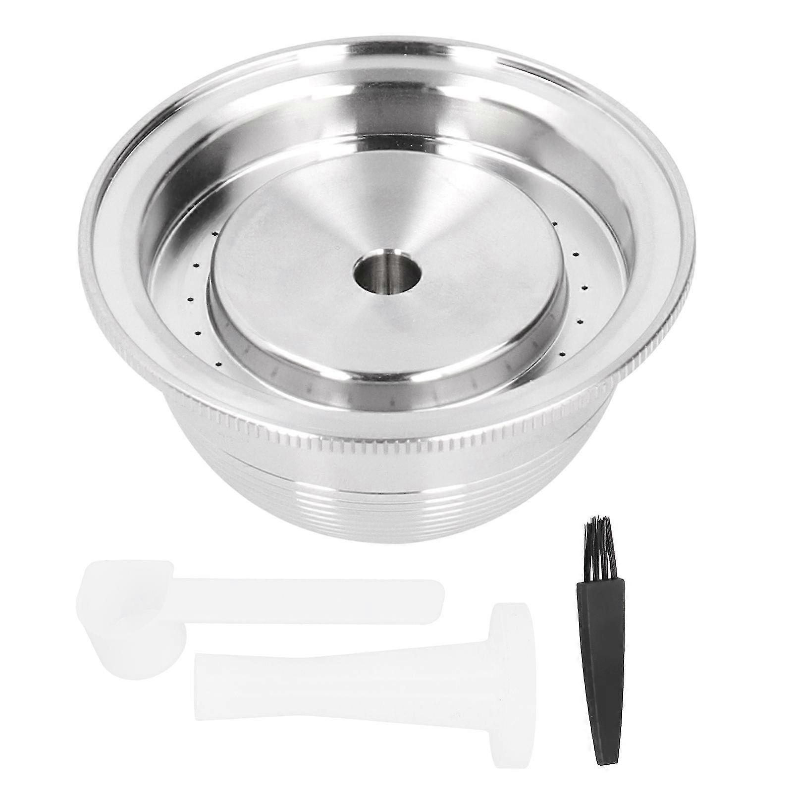 Refillable Stainless Steel Coffee Capsule Kit for Nespresso Vertuo Plus