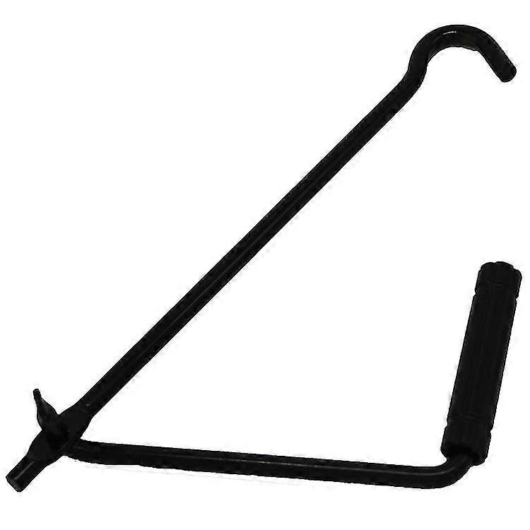 Hand Scissor Jack Rocker Handle Automobile Car Foldable Universal Tools(1pcs, Black)