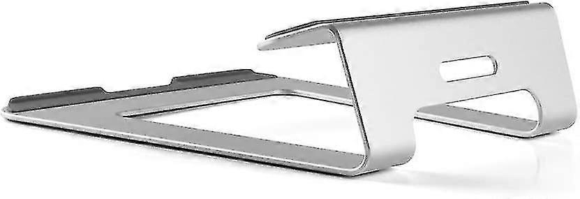 Aluminum Desktop Stand For Apple Macbook And All Laptops (silver)