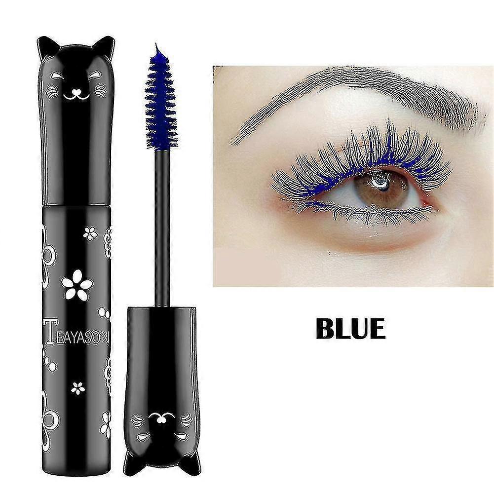 Colorful Mascara Waterproof Color Eyelash Makeup 3d Fiber Lash Lengthening