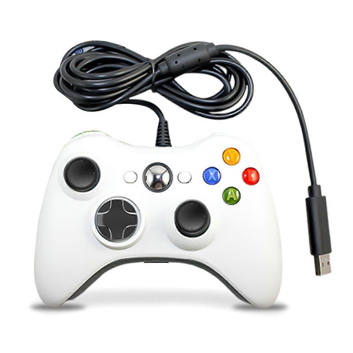 USB bedrade Game Pad Joypad Gamepad Controller met oortelefoongat voor Game System PC / Xbox360 B