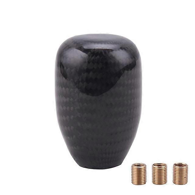 Carbon Fiber Gear Shift Knob Manual Transmission Shifter Lever Knob Racing Car Modification Handle Knob RS-SFN033