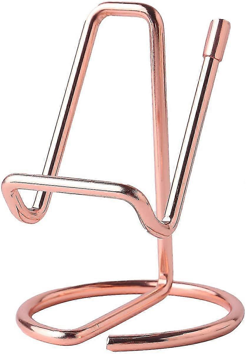 מעמד לטלפון סלולרי, מחזיק כרטיס ביקור, מחזיק טלפון נייד חוט מתכת טלפון סלולרי עריסה עכביש, תואם לאייפון / טלפונים אנדרואיד / ipad מיני / קינדל