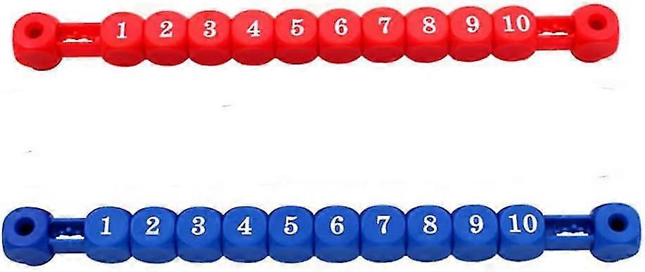 Piece Foosball Table, Tile Markers, 10 Counter Indicator Numbers, Perfect For Most Sports And Games, Soccer, Billiards, Etc.