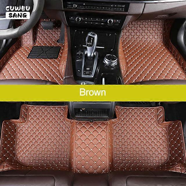 Custom Car Floor Mats For Mercedes Benz GLS X166 X167 2015-2023 Auto Carpets Foot Coche AccessorieMotor Vehicle Carpet & Upholstery