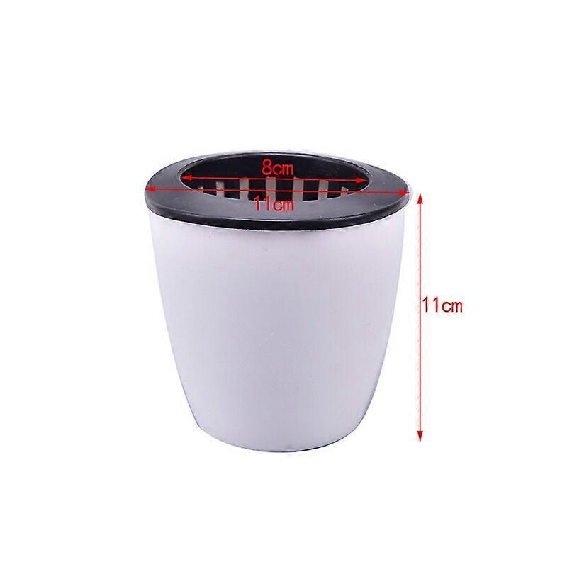 Water Culture Wall Hanging Basin Basket Plant Storage Holder PP Flower Pots Flowerpot Automatic Water Absorption Lazy Flower Pot Pots & Planters