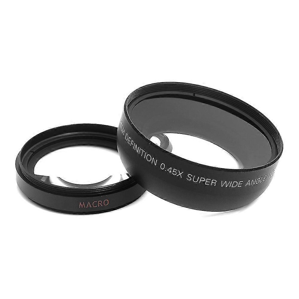 52mm 0,45x keer groothoek macro groothoeklens