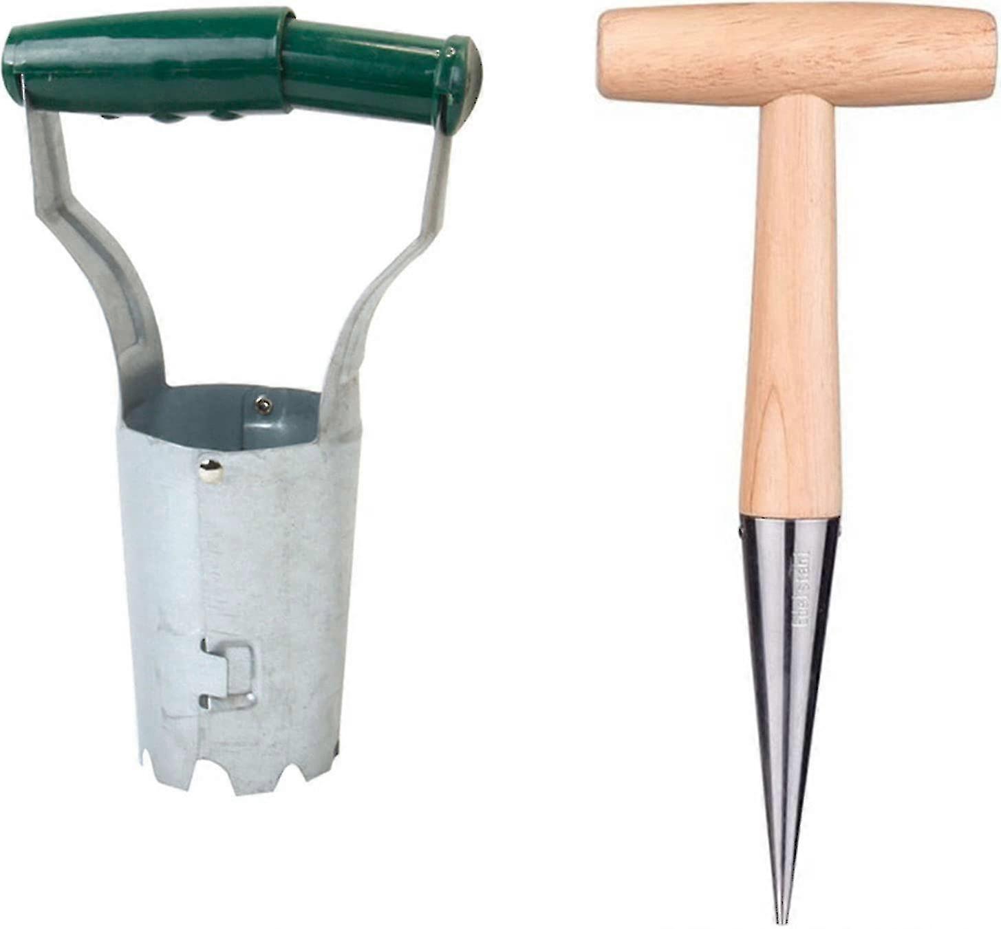 Set Of 2 Bulb Planter Boxes With Planter, Bulb Planter, Garden Tool Set