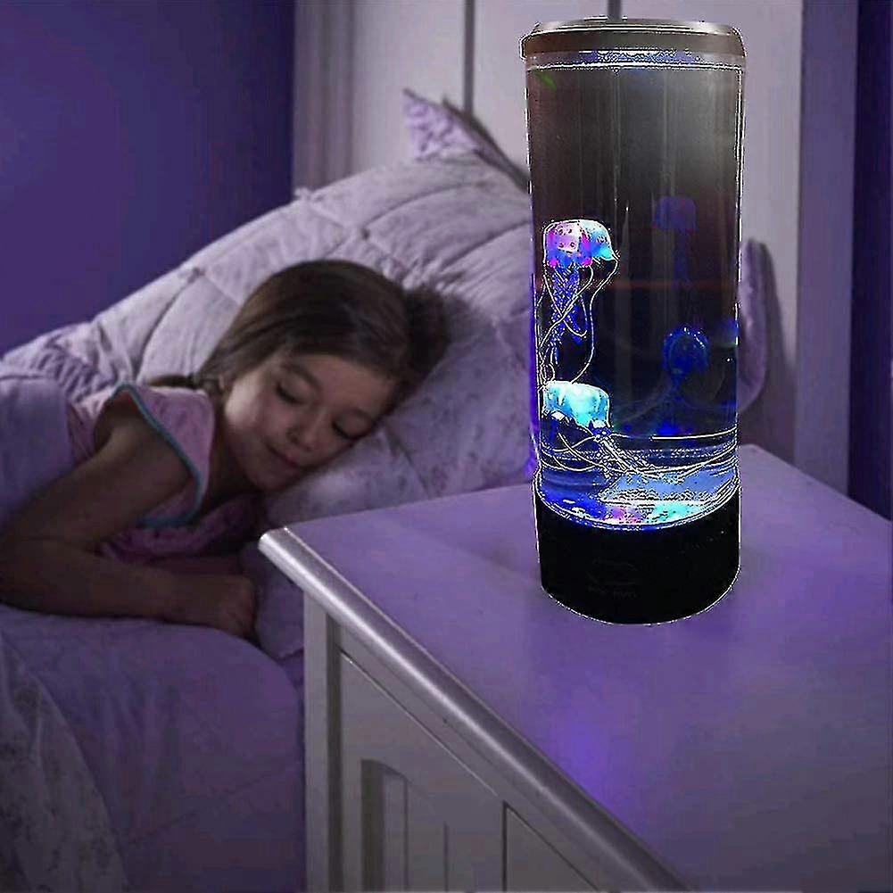 Led Desktop Aquarium Jellyfish Lamp Colour Changing