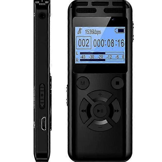 V52 Professional Voice Activated Digital Audio Voice Recorder 32G 64GB USB Pen Recording for Study Lecture Interview