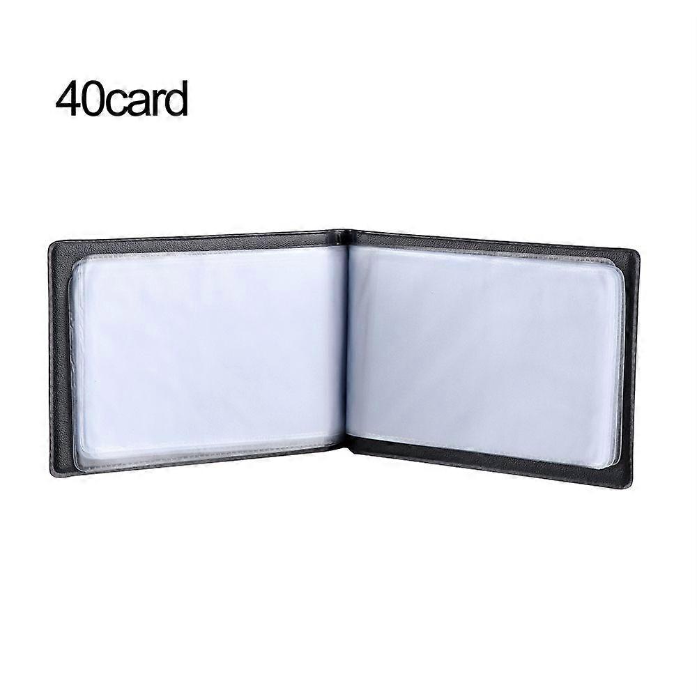 Wallet Collection Credit Card Container Cards Album Leather Book Case Card Holder Books
