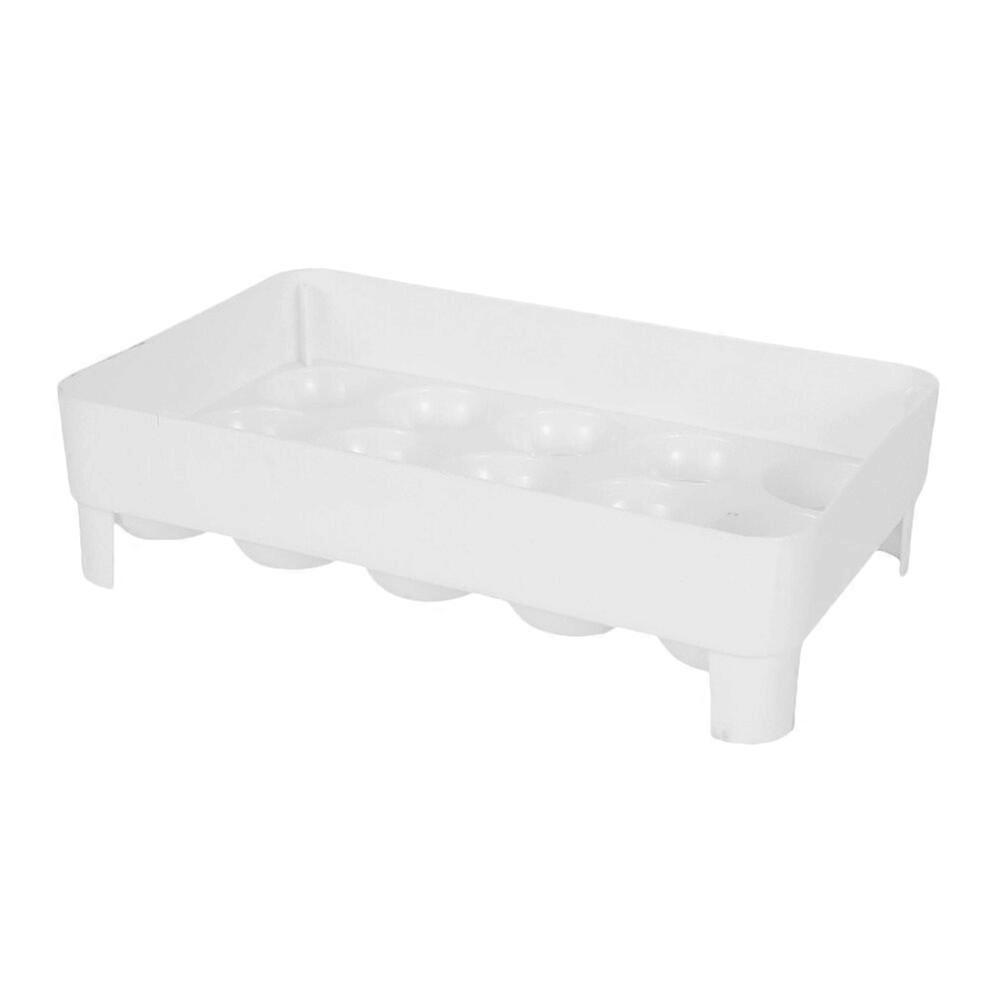 Stackable Egg Holder Fridge Egg Tray Chicken Egg Storage Holder for Refrigerator