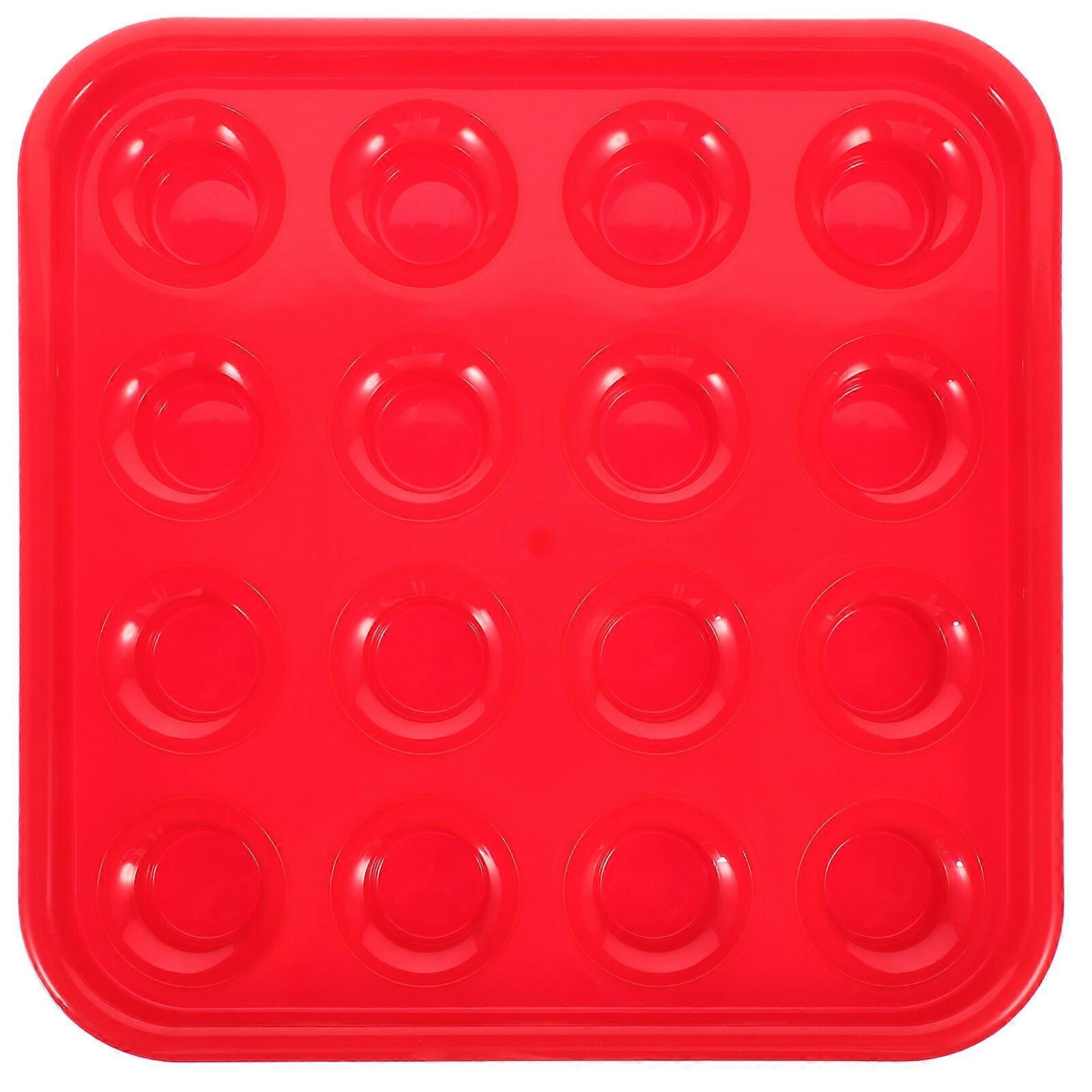 Billiard Ball Holder Tray Snooker Ball Storage Tray Plastic Pool Ball Tray Pool Table Accessory
