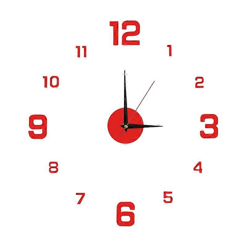 Excellent Wall Clock Punch-free Modern Night Light JIKAIX