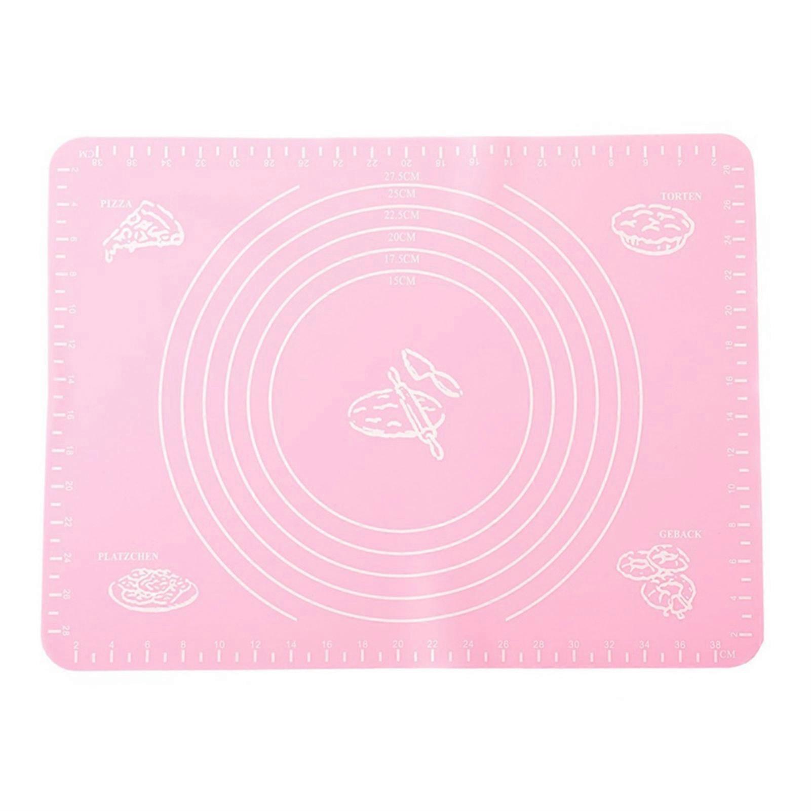 Dough Mat Convenient to Use Recyclable Low Viscidity Kitchen Rolling Mat for Cookies