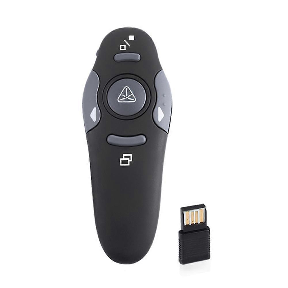 2.4G Wireless Red Presenter Pointers Pen Pointers Remote Control USB Receiver for PPT Powerpoint Presentation Teaching