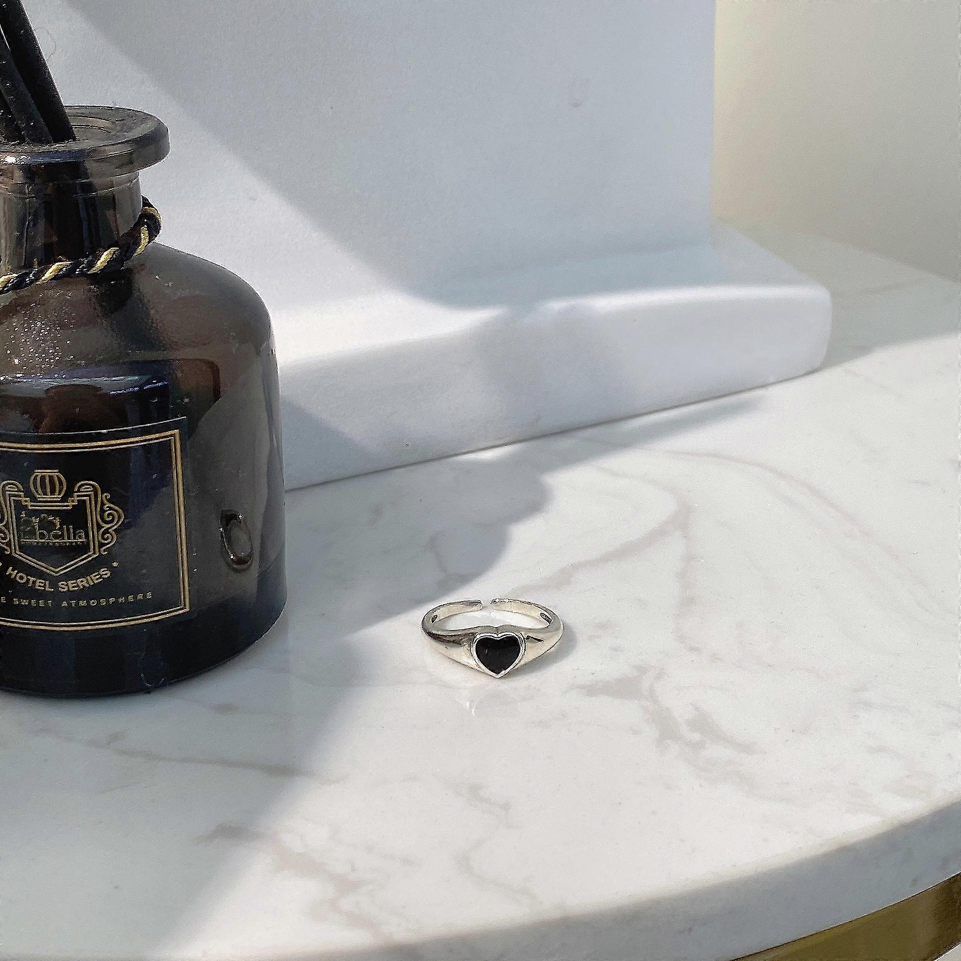 Anello cuore Stud S925 argento moda gioielli AC5304