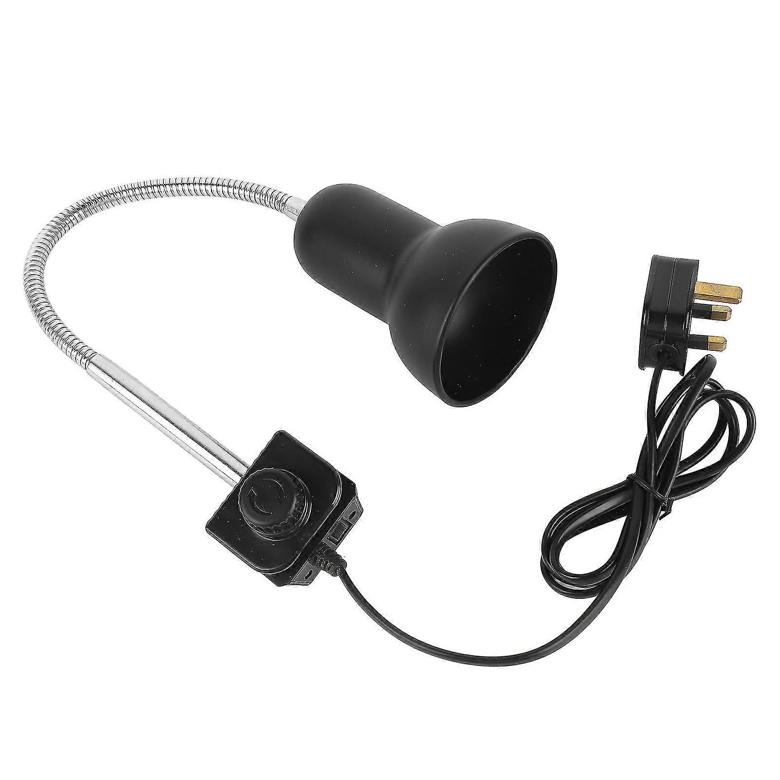 360 Degree Hose UVA UVB Reptile Light with 2 Bulbs for Lizard Snake Bearded Dragon - UK Plug