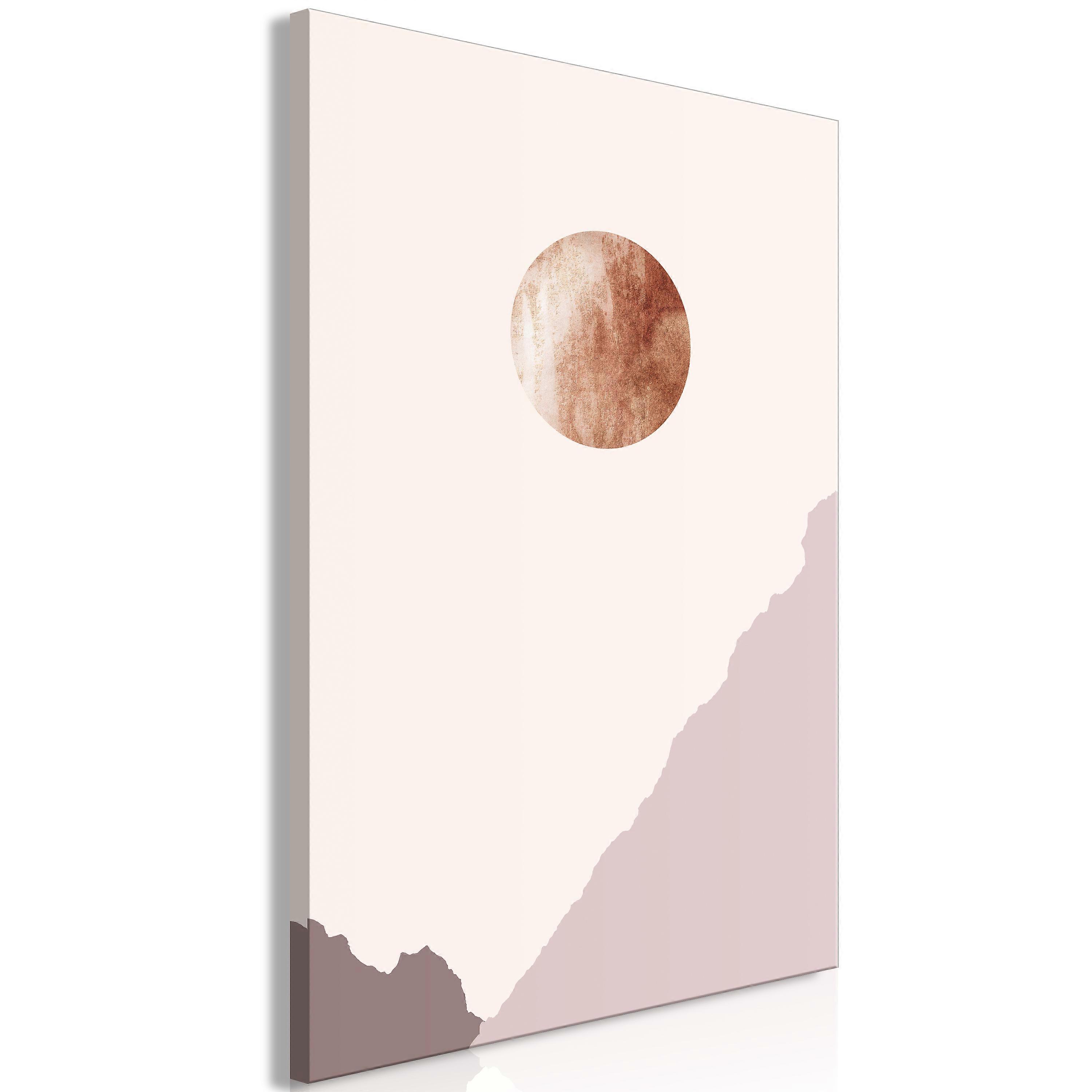 Leinwandbild - Mountain Planet (1 Teil) Hochformat