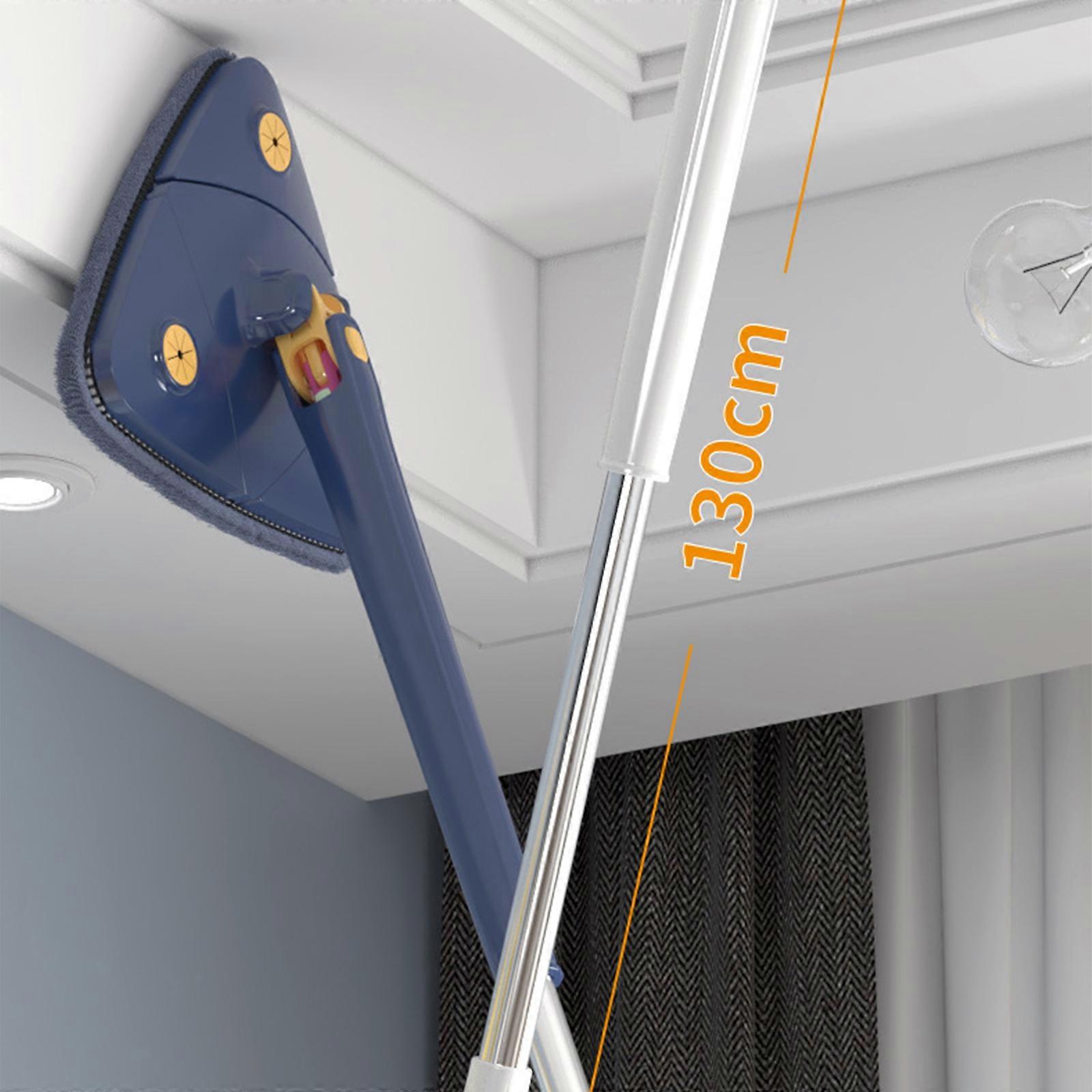 Triangular Mop - Multi-Purpose Cleaning Tool for Household - Hand Washable & Twistable Head