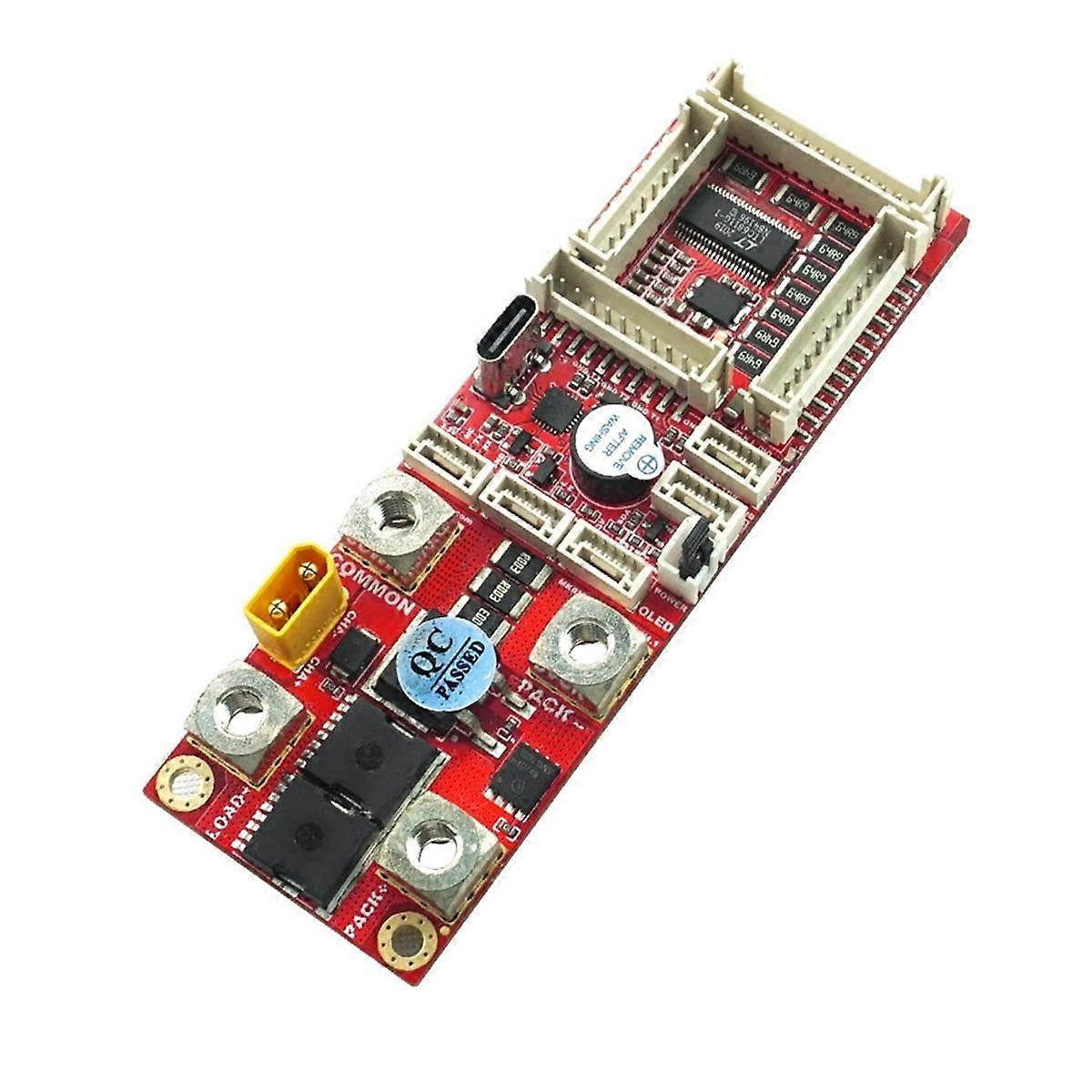 24S 70A Battery Protection Board Intelligent Integrated Board Multiple Protection for Electric Scoo