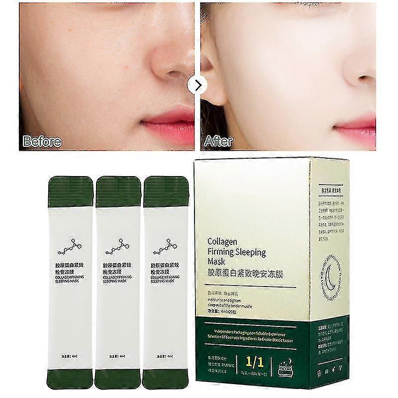 20 db kollagén feszesítő anti aging hidratáló arc arcmaszk nőknek bőrápolás 0,14 Oz