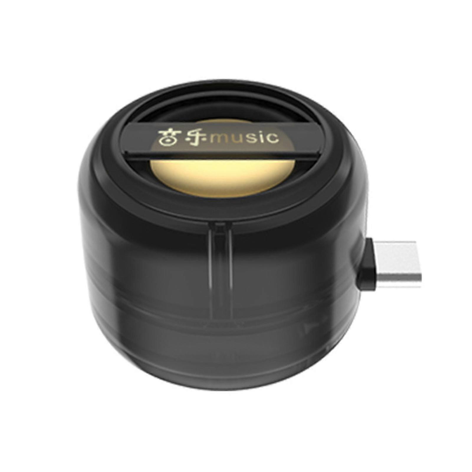 Mini Speaker Plug-and-play Mobile Phone Loudspeaker Amplifier Portable Subwoofer Sound Box for Home Office