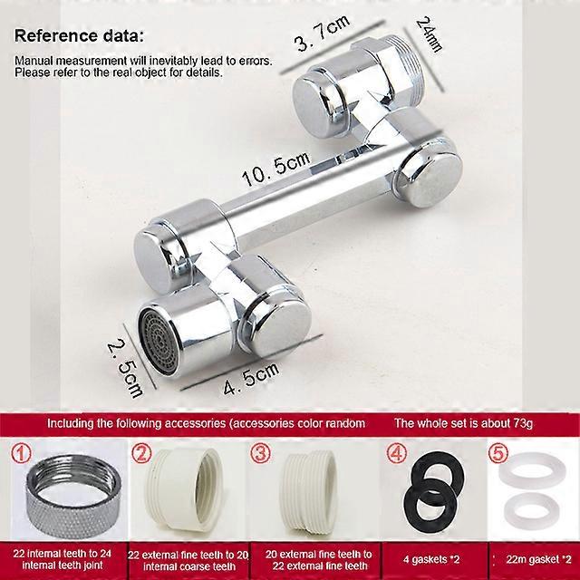 1080 Rotation Kitchen Faucets Extender Mixer Aerator Universal Anti Splash Filter Bathroom Wash Basin Faucet Bubbler Tap Nozzle