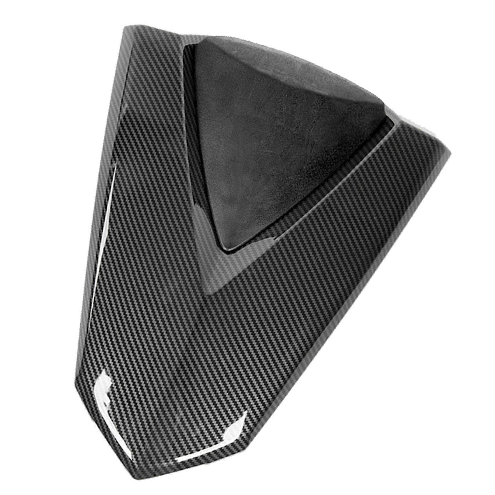 Housse de selle de moto en fibre de carbone Housse de siège solo capot passager arrière pour R25 MT-25 YZF-R3 MT03 2013-2020