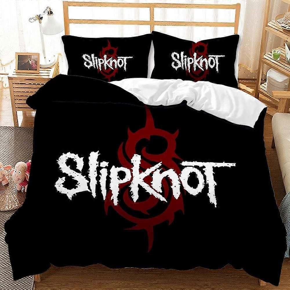 v545 Lakan SLIPKNOT påslakanset Jujutsu Kaisen örngott storlek pojke säng3-delat påslakanset (1 påslakan + 2 kudde shams) y545