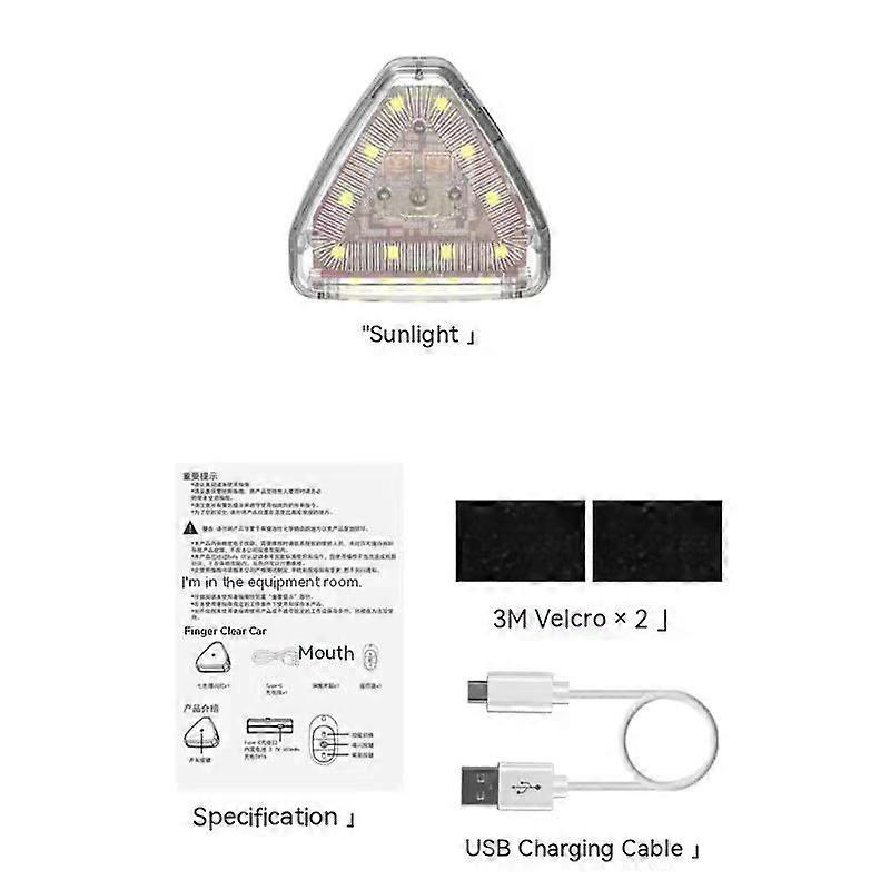 M3/M7 5-1PC Strobe Light USB Charging Led Flashing Warning Light Wireless Remote Control Waterproof Vehicle Supplies for Motor