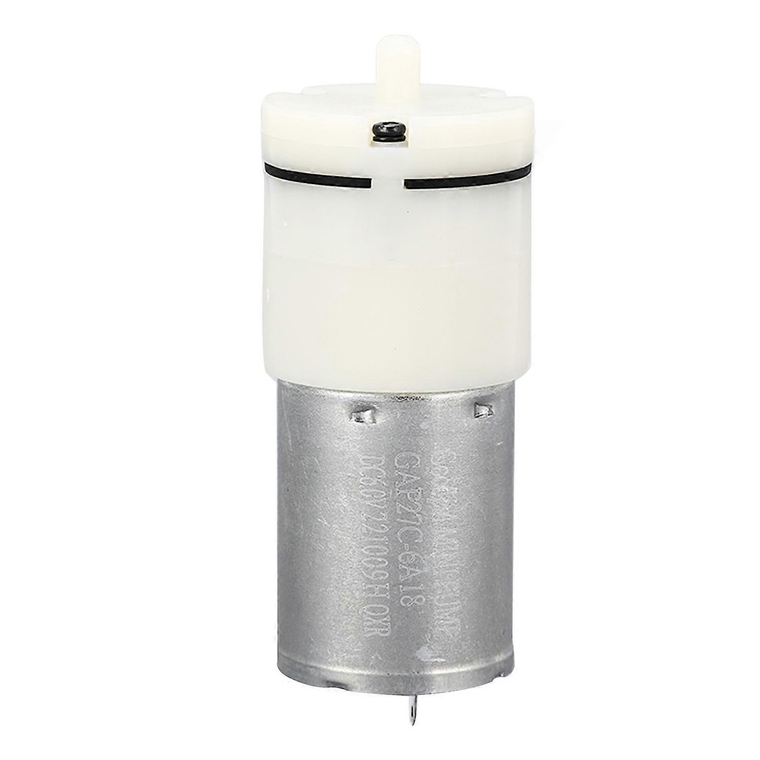 2.4W DC12V Micro pompe à air Bobine de cuivre Mini pompe à air électrique pour la pression artérielle 0.5-2.5LPM