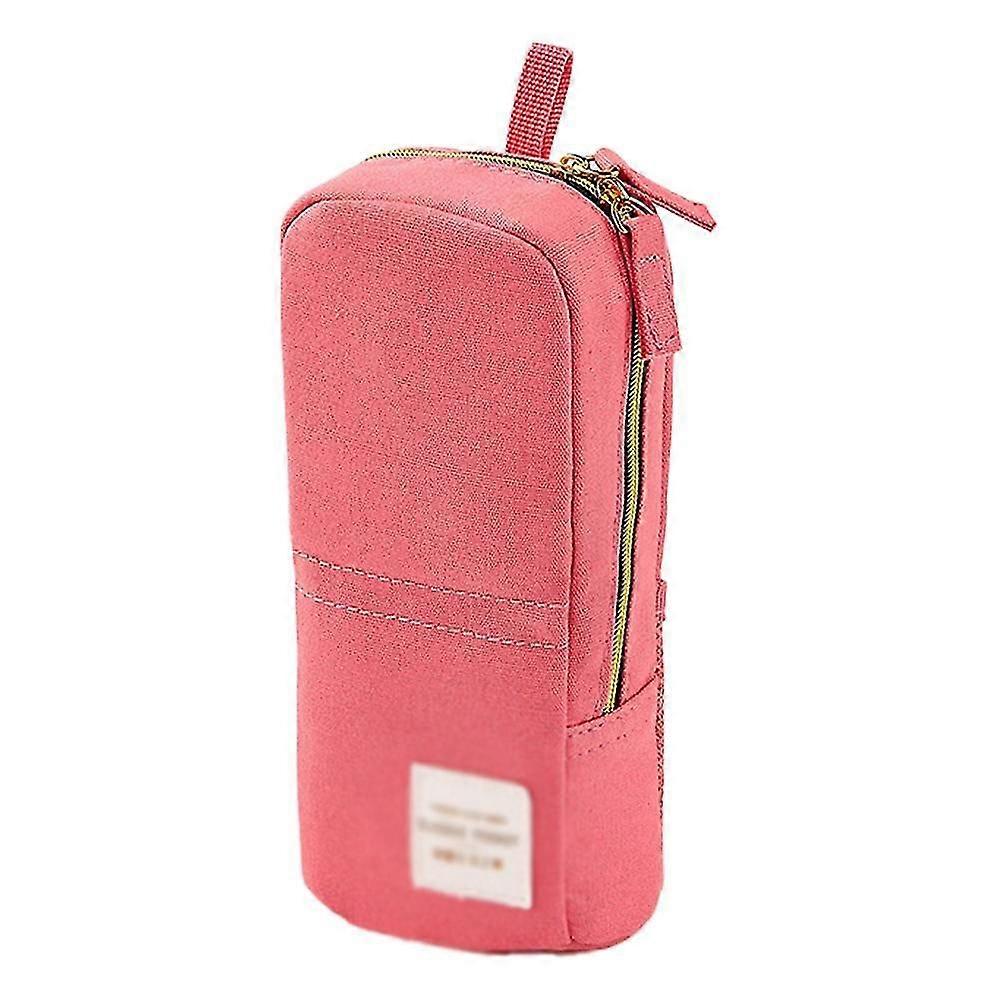 Spacious Pen Holder Standing Pencil Case | Stationery Organizer With Zipper