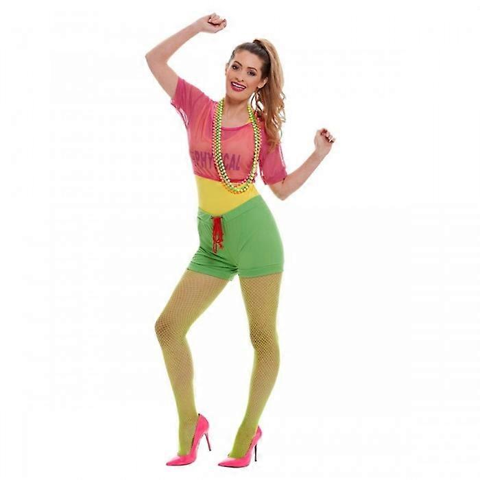 Smiffys Womens/Ladies Let's Get Physical Costume Set